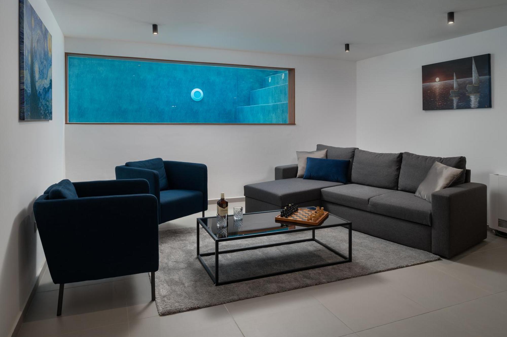 Villa Roca With Heated Pool And Sauna Privlaka  Bagian luar foto
